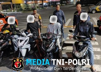Polresta Kota Padang Memperkuat Pengamanan Malam Akhir Pekan