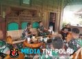 Danyonif TP 449/SH Kunjungi Romo Hartono Tokoh Masyarakat dan Budayawan