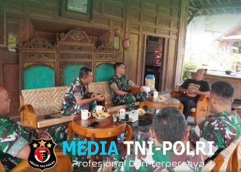 Danyonif TP 449/SH Kunjungi Romo Hartono Tokoh Masyarakat dan Budayawan