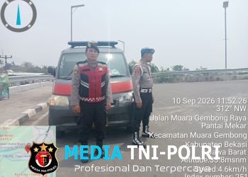 Polsek Muaragembong Gelar Patroli KRYD, Antisipasi 3C, Tawuran dan Gangguan Kamtibmas