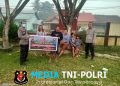 STOP KARHUTLA! Polisi Sengah Temila Sisipkan Pesan Pencegahan Saat Patroli Siang