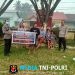 STOP KARHUTLA! Polisi Sengah Temila Sisipkan Pesan Pencegahan Saat Patroli Siang