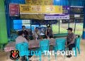 Kabut Asap Mengintai, Polsek Ngabang Tak Tinggal Diam Warga Diimbau Pakai Masker dan Waspada Karhutla
