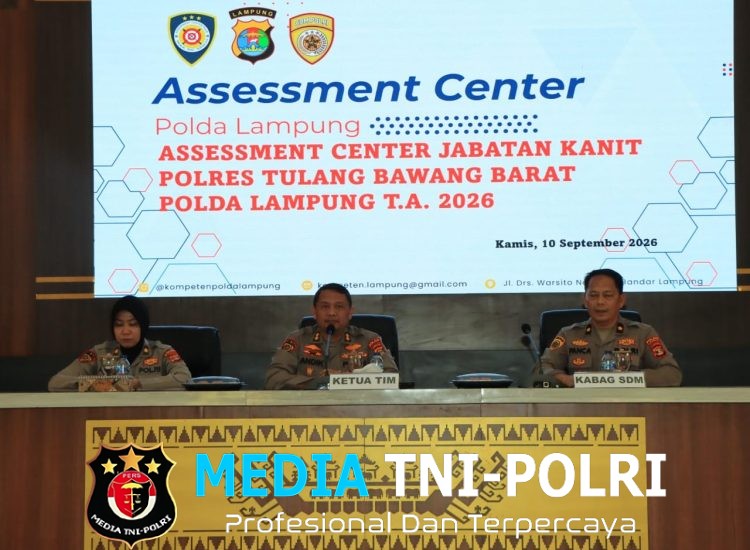 Biro SDM Polda Lampung gelar Assessment Center Jabatan Kanit di Polres Tulang Bawang Barat