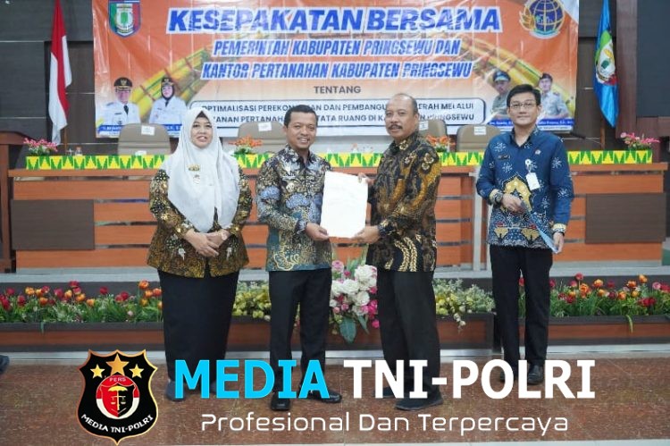 Pemkab & Kantah Pringsewu Jalin Kerjasama Penguatan Sinergi Pelayanan Pertanahan & Tata Ruang