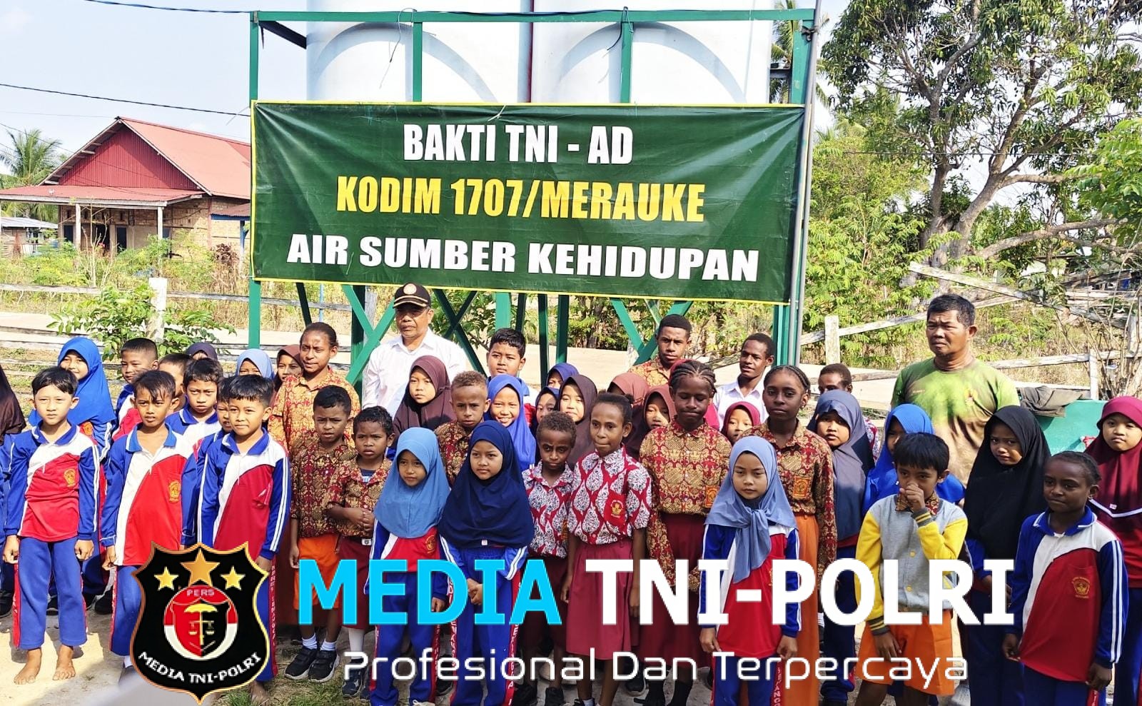 Sumur Bor Rampung 100% SD Inpres Semangga 1 Merauke Kini Miliki Akses Air Bersih