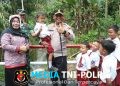 Wujud Nyata Kepedulian Polri, Polres Simalungun Resmikan Jembatan Kolam Merah Putih di Naga Dolok
