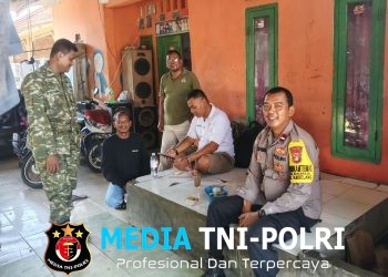 Polsek Tambelang Sambangi Warga Sukaraja, Ingatkan Curanmor dan Penipuan Online