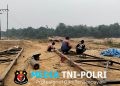 Pembangunan Jembatan Gantung Pulau Aro Terus Dikebut, Perkuat Akses dan Ekonomi Warga
