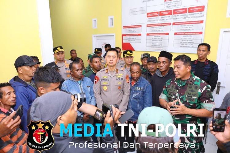 Mayjen Dody Triwinarto TNI Bersama Masyarakat Bergerak Pulihkan Kondisi, Keamanan Dijamin