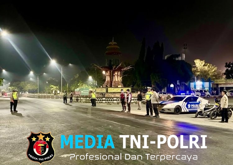 Cegah Balap Liar dan Kejahatan Jalanan, Polres Lampung Tengah Gelar Patroli KRYD Akhir Pekan