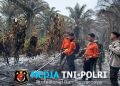 Polres Landak Uji Coba X-Fire untuk Padamkan Karhutla di Lahan Gambut