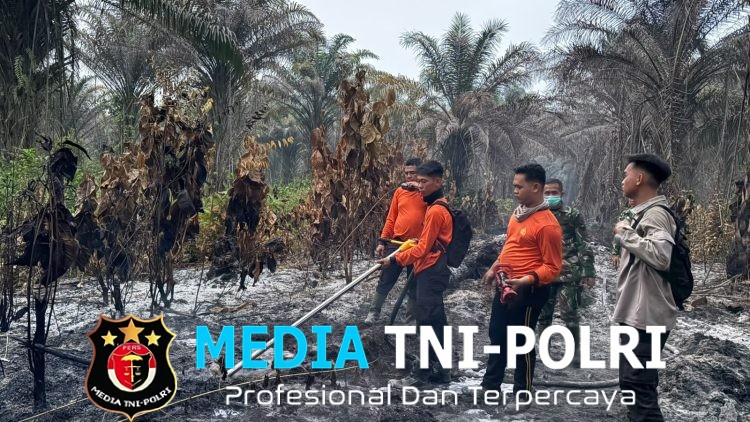 Polres Landak Uji Coba X-Fire untuk Padamkan Karhutla di Lahan Gambut
