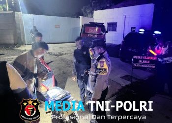 Polsek Cikarang Pusat Kawal Kepulangan Suporter Persija hingga Kembali ke Wilayah Pasirtanjung