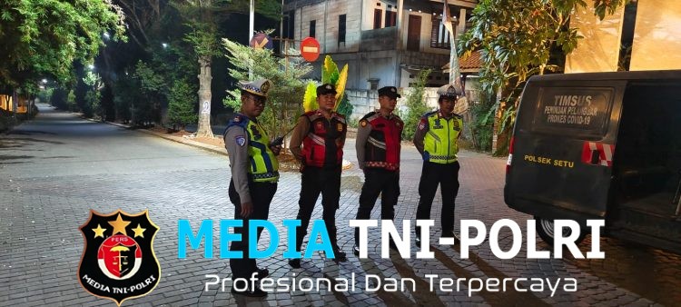 Polsek Cikarang Pusat Gelar Operasi Kejahatan Jalanan, Antisipasi 3C hingga Tawuran Remaja