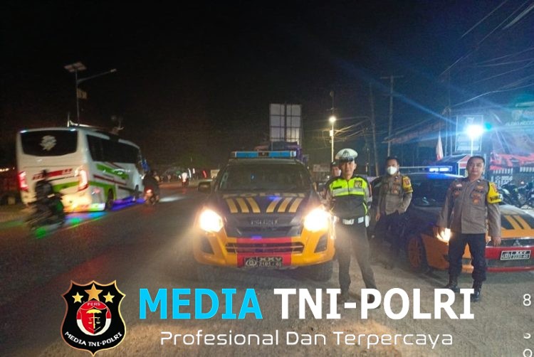 Patroli Skala Besar Polres Pringsewu Sasar Titik Rawan, Cegah Curanmor hingga Balap Liar