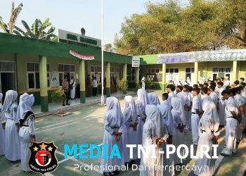 Police Goes to School, Polsek Cibarusah Sosialisasikan FKMS dan Perkuat Pembinaan Pelajar