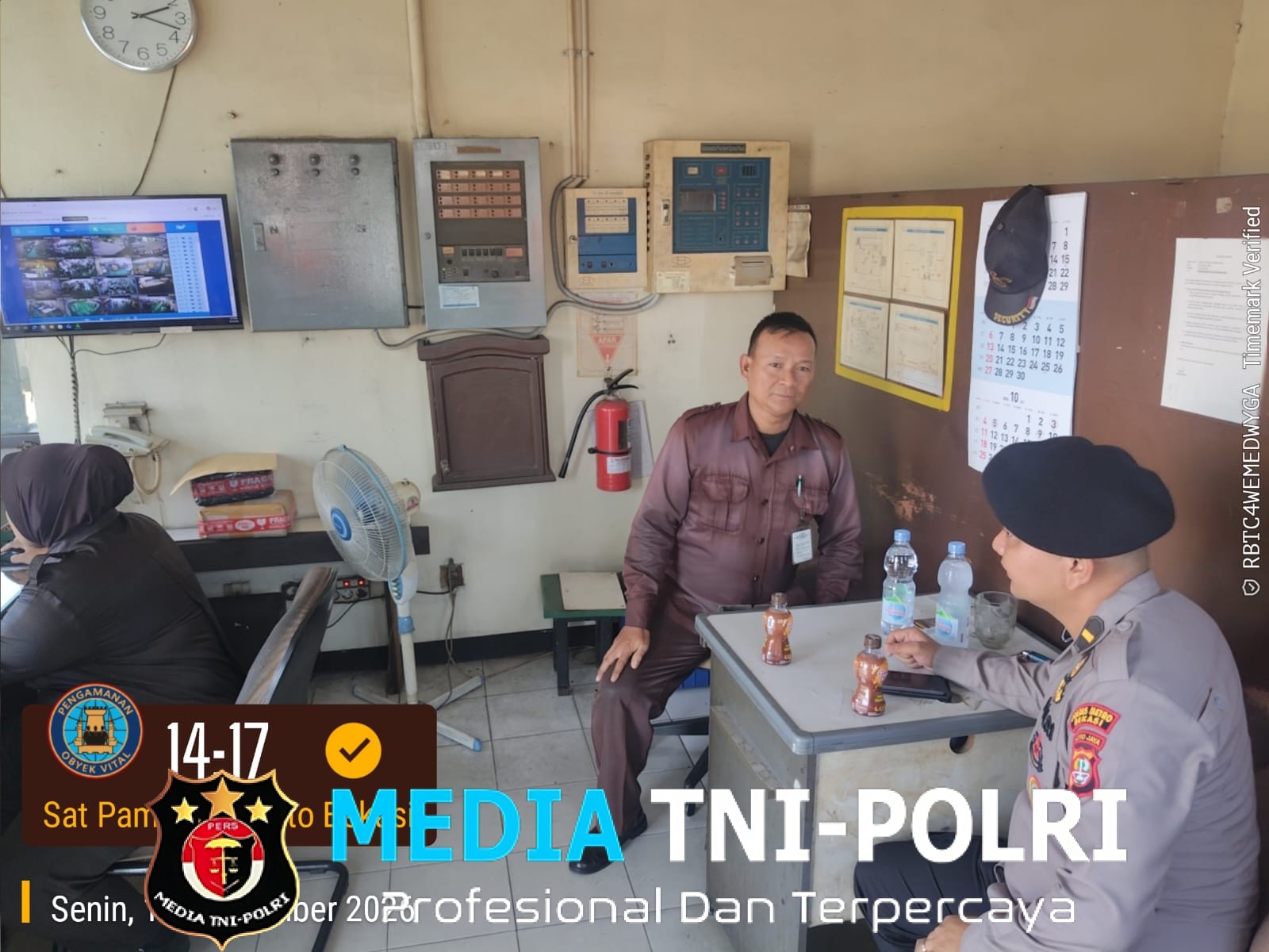 Sat Pamobvit Polres Metro Bekasi Patroli Kawasan Industri, Perkuat Pengamanan dan Koordinasi Security