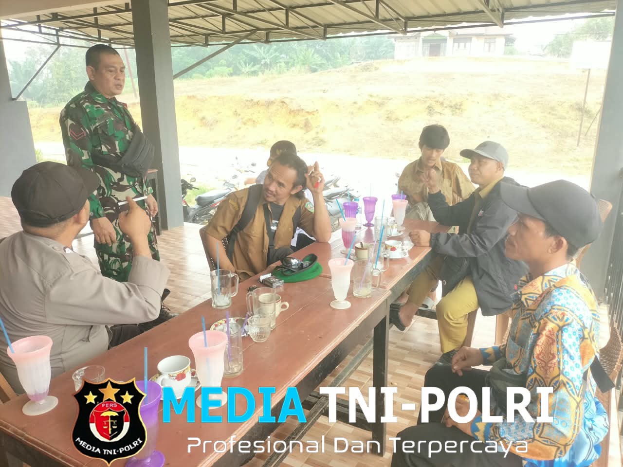 Sinergi Cegah Karhutla, Polsek Meranti Ajak Masyarakat Waspadai Bahaya Kebakaran Hutan dan Lahan