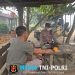 Polisi Humanis di Tengah Patroli, Warga Mandor Diingatkan Lindungi Diri dari Kabut Asap