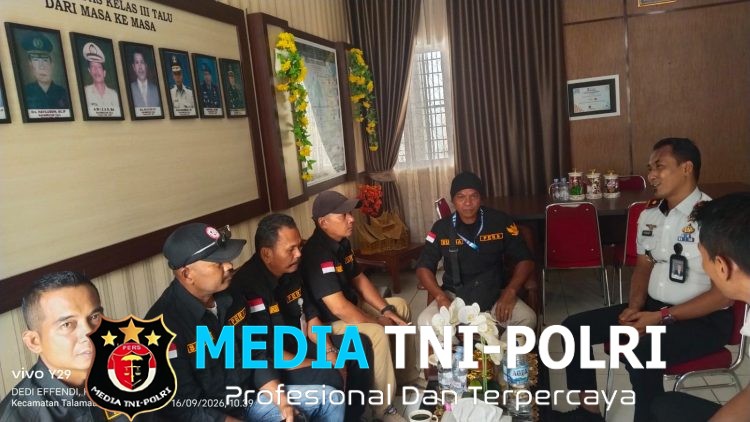 Kunjungan Silahturahmi Media Online Talamau Ke Lapas Kelas lll Talu