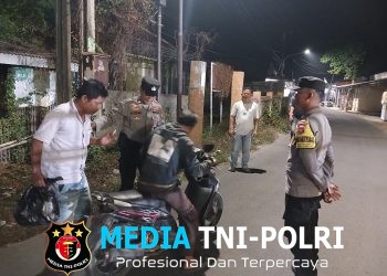 Polsek Muaragembong Gelar OKJ dan Patroli Biru, Antisipasi 3C hingga Tawuran