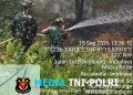 Gerak Cepat TNI, Polri, BPBD dan Manggala Agni Tangani Karhutla di Tanjung Seteko
