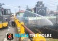 Sat Samapta Polres Brebes Quick Response Padamkan Api di Bawah Jembatan Kaligangsa