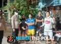 Jaga Kamtibmas Samapta Polsek Menyuke Laksanakan Patroli Malam Hari