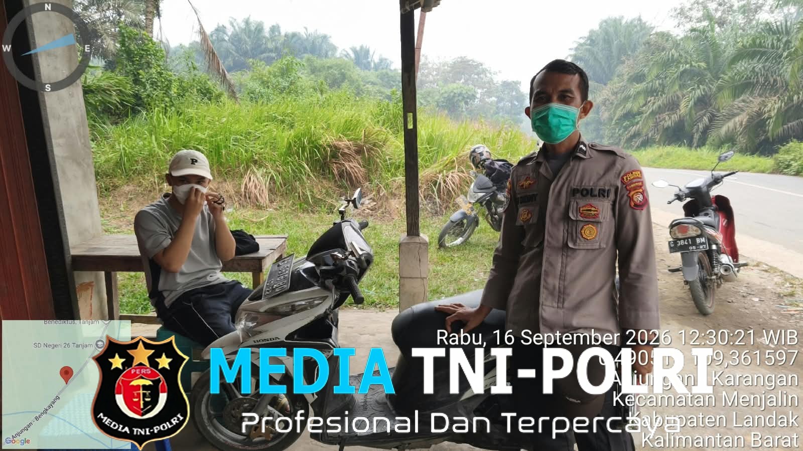 Patroli Siang Polsek Menjalin Jaga Kamtibmas Tetap Kondusif