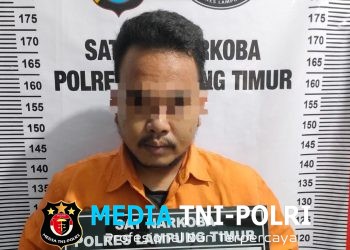 Satresnarkoba Polres Lampung Timur Amankan Terduga Pengedar Sabu di Sukadana