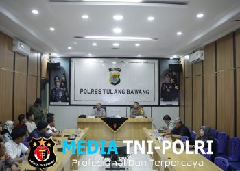 Jajaran Polres Mesuji Ikuti Kegiatan Penelitian Lulusan Akpol 2023–2025 di Mapolres Tulang Bawang