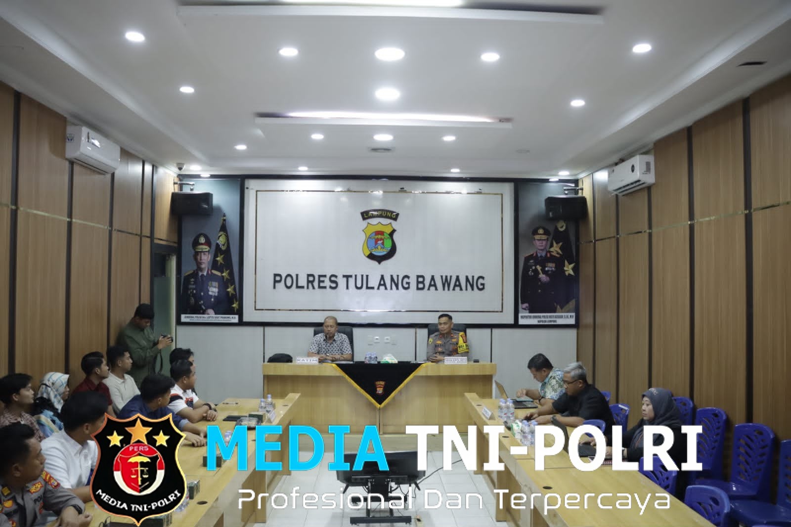 Jajaran Polres Mesuji Ikuti Kegiatan Penelitian Lulusan Akpol 2023–2025 di Mapolres Tulang Bawang