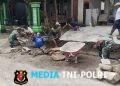 Babinsa Tanggan Turun Tangan Bangun Talud, Warga Makin Semangat Bergotong Royong
