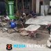 Babinsa Tanggan Turun Tangan Bangun Talud, Warga Makin Semangat Bergotong Royong