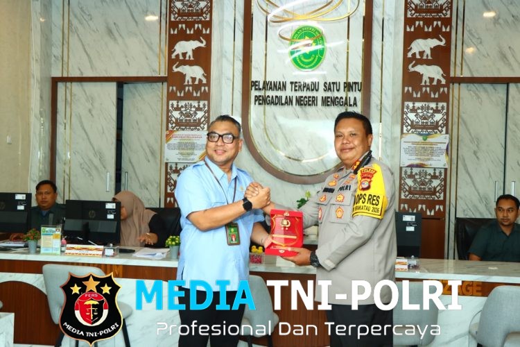Kunjungan dan Silaturahmi Kapolres ke Kantor Pengadilan Negeri Menggala, Perkuat Komitmen Pelayanan kepada Masyarakat