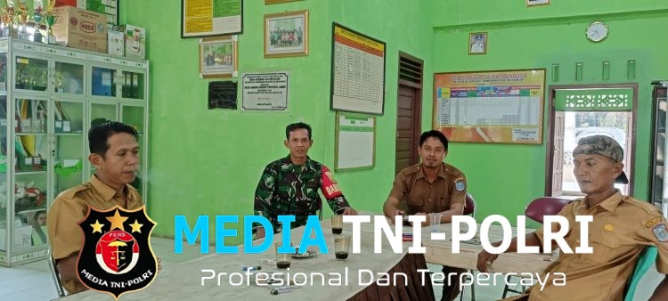 Pererat Silaturahmi, Babinsa Bersama Perangkat Desa Bangun Komunikasi dan Kebersamaan