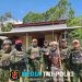 Pos Apalapsili Satgas Pamtas Kewilayahan RI-PNG Yonif 645/Gty Gelar Pengamanan Ibadah Masuk Injil di Distrik Apalapsili