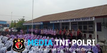 Polisi Sahabat Pelajar, Polsek Babelan Beri Pembinaan di SMK Bina Nusa
