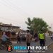 Yanmas Pagi Polsek Pebayuran, Gatur Lalin di Depan SMAN 1 Pebayuran