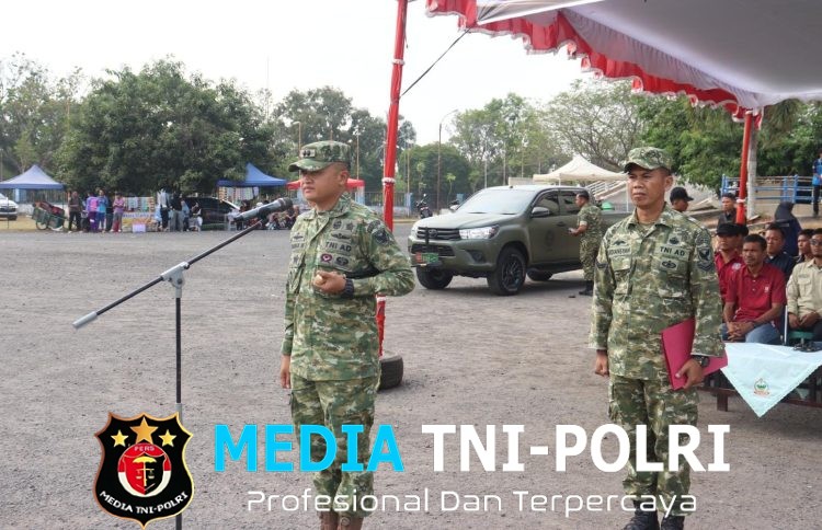 Semarak HUT TNI ke-81, Kodim 0402/OKI Gelar Lomba PBB di GOR Biduk Kajang