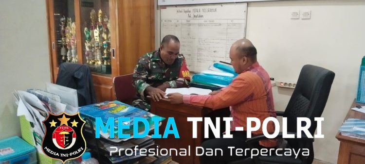 Babinsa Joyotakan Puldata Ter, Perbarui Data Wilayah Binaan