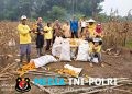 Panen Jagung di Meranti Tembus 5 Ton, Polsek Dorong Petani Terus Produktif