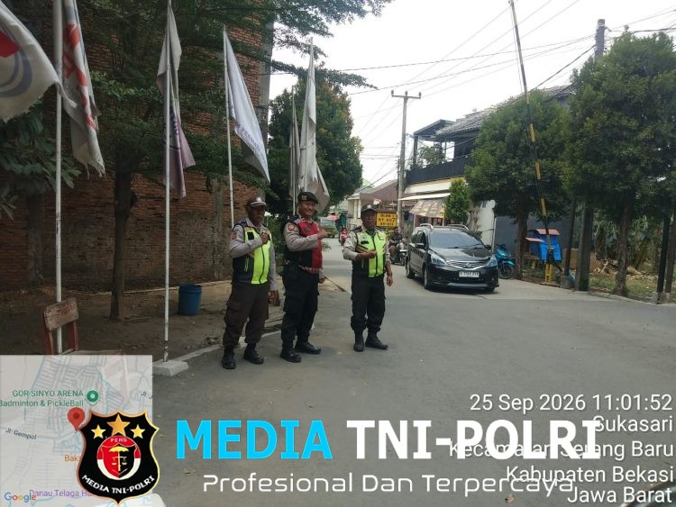 Patroli Preventif Polsek Serang Baru Sambangi Perumahan, Antisipasi 3C dan Gangguan Kamtibmas