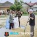 Wujud Kepedulian Nyata, Babinsa Koramil 06/Samudera Bantu Warga Menjemur Padi