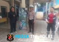Polsek Serang Baru Gelar Patroli Jalan Kaki, Perkuat Pengamanan di Area Kolam Renang
