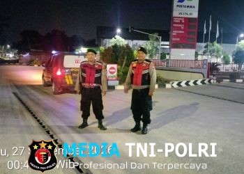 Patroli Biru Polsek Tambelang Antisipasi 3C, Tawuran dan Kejahatan Jalanan