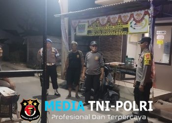 Jaga Jakarta Jaga Bekasi, Polsek Sukatani Gelar Patroli Dialogis Antisipasi Guantibmas dan 3C