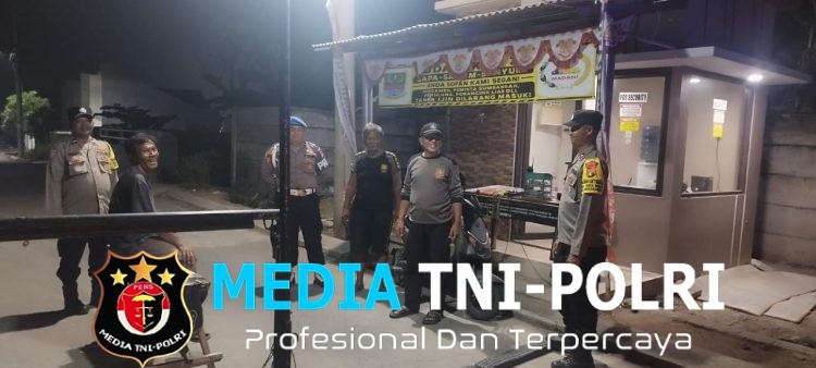 Jaga Jakarta Jaga Bekasi, Polsek Sukatani Gelar Patroli Dialogis Antisipasi Guantibmas dan 3C