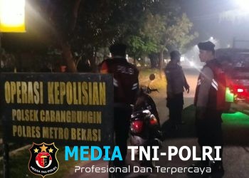 Jaga Jakarta Jaga Bekasi, Polsek Cabangbungin Gelar OKJ Antisipasi 3C, Tawuran dan Terorisme